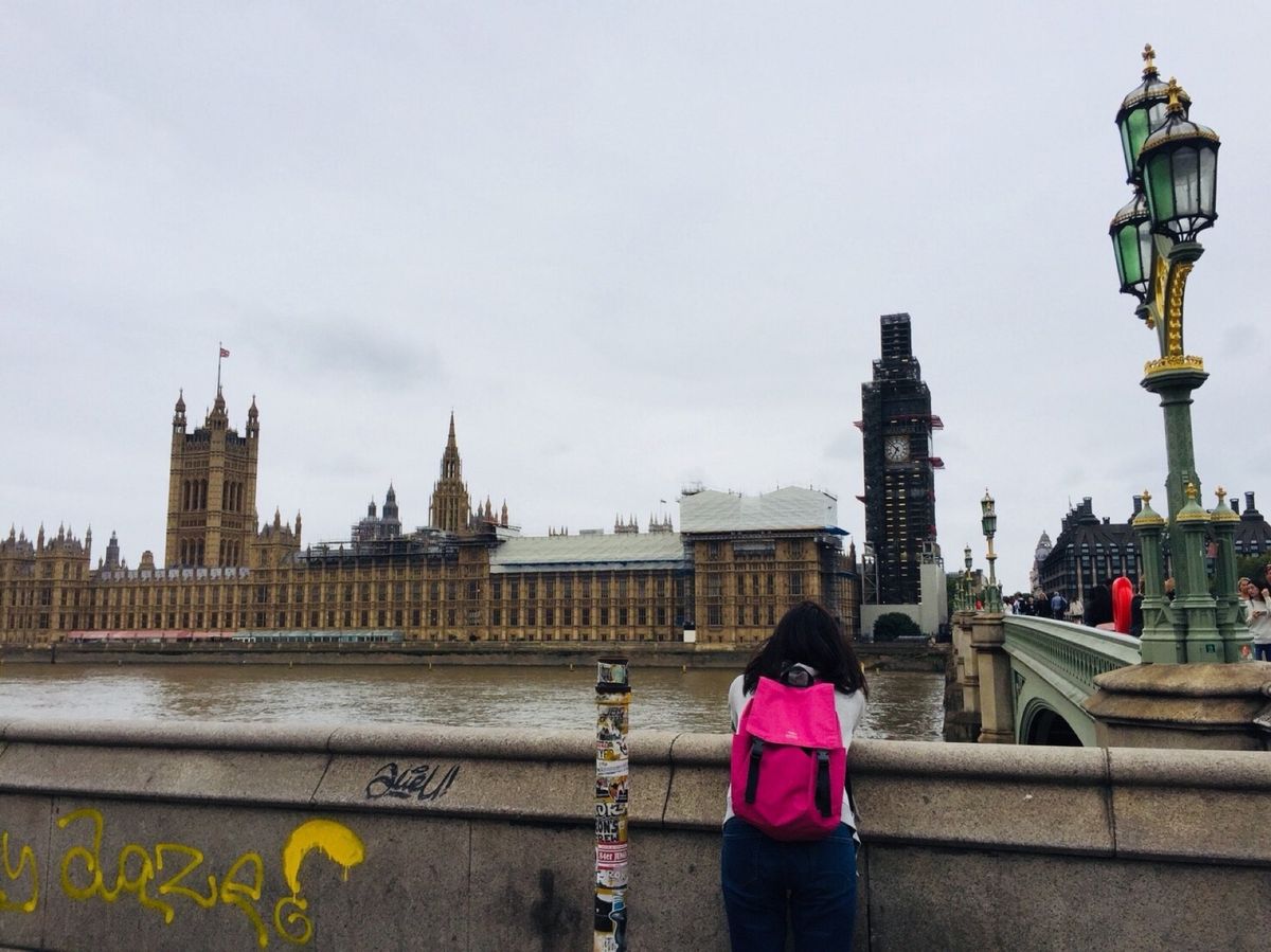 国会議事堂（ビッグベン）
この時は、工事中でした…いつかリベンジしたいな〜...