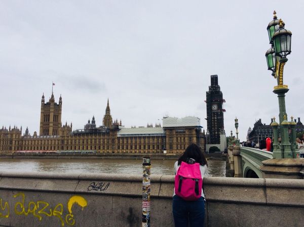 イギリス(英国)・ロンドン「ロンドン旅行」の写真:国会議事堂(ビッグベン)
この時は、工事...