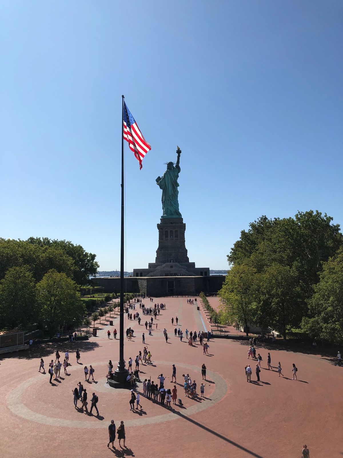 自由の女神🗽
爽やかな日だったな✨
