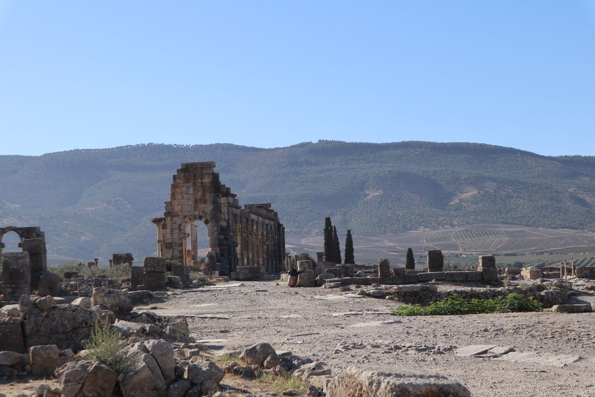 １〜４）世界遺産ヴォリビリス遺跡