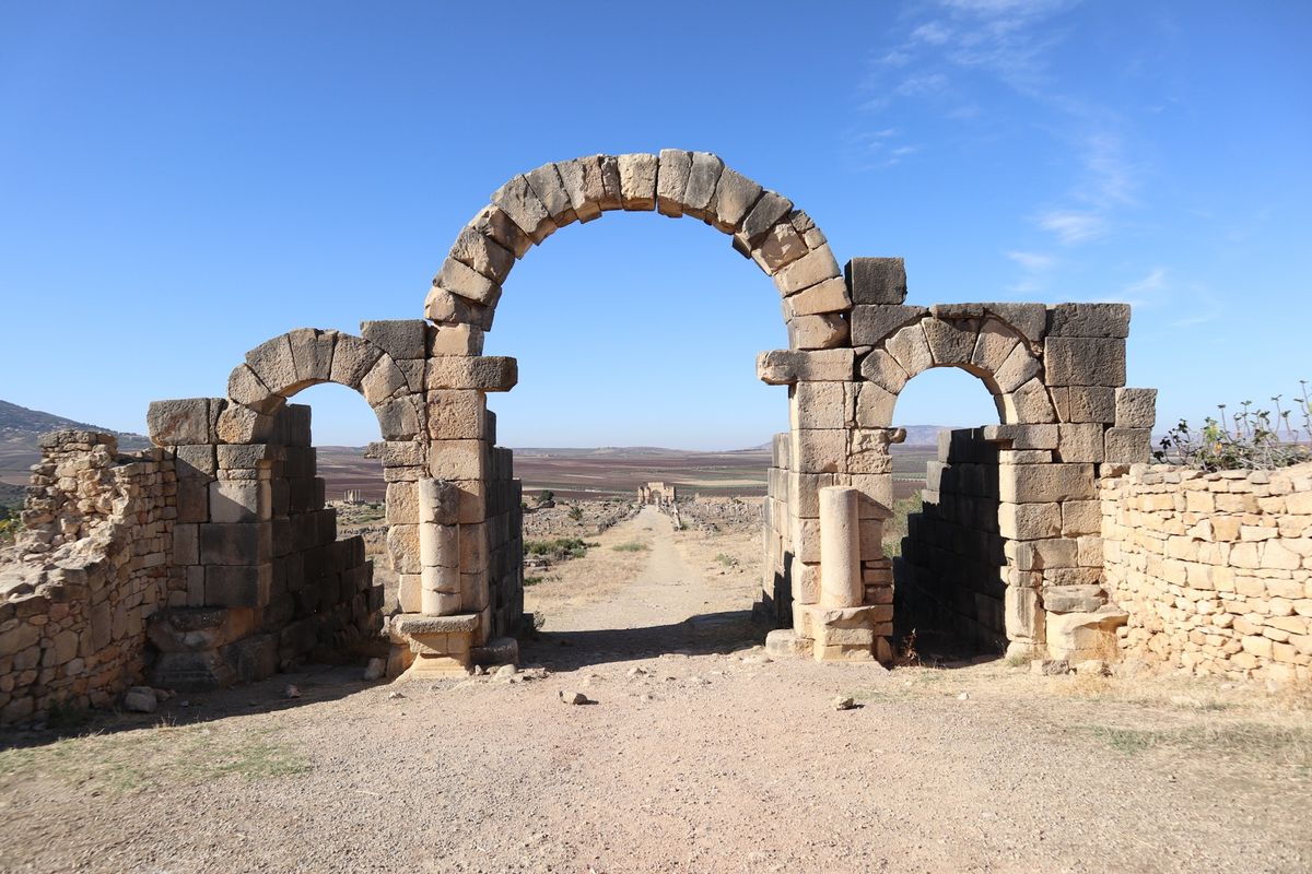 １〜４）世界遺産ヴォリビリス遺跡