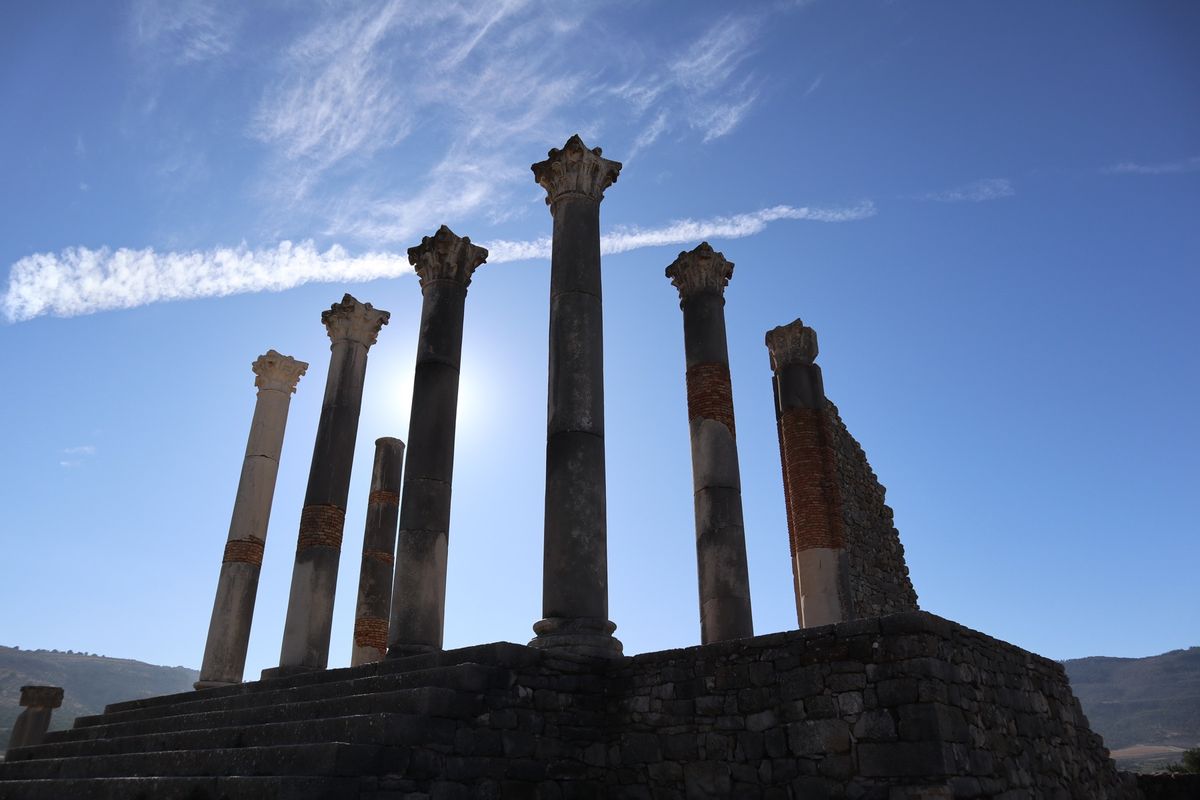 １〜４）世界遺産ヴォリビリス遺跡