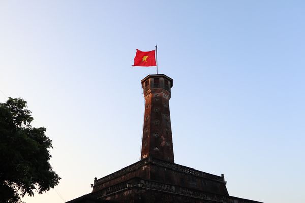 ベトナム・ハノイ「「ハノイ の旅」」の写真：１〜４）世界遺産タンロン遺跡