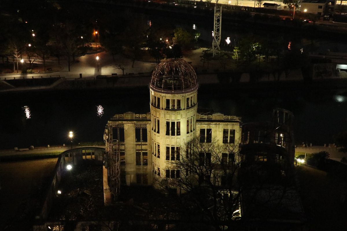 １〜４）世界遺産原爆ドーム　
戦争のない社会でありますように。