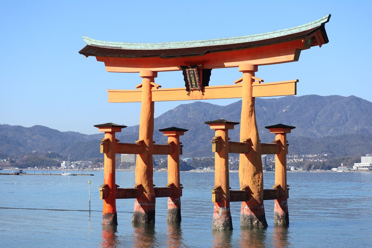 １〜４）世界遺産厳島神社