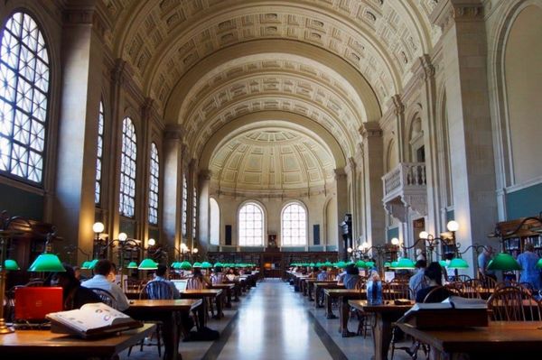 アメリカ(米国)・Boston「Boston」の写真：Boston Public Library