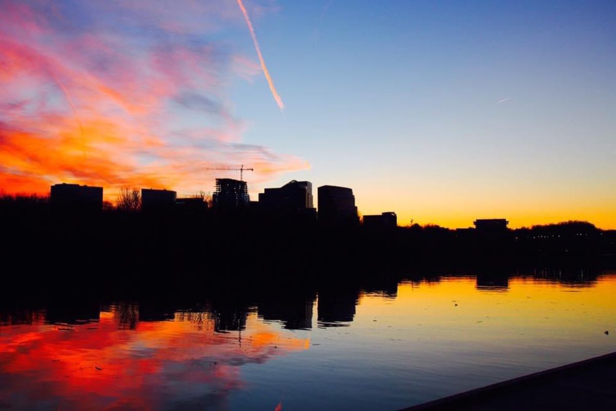 ポトマック川のほとり。静かで平和だった。
DCは社会保障が行き届いているた...