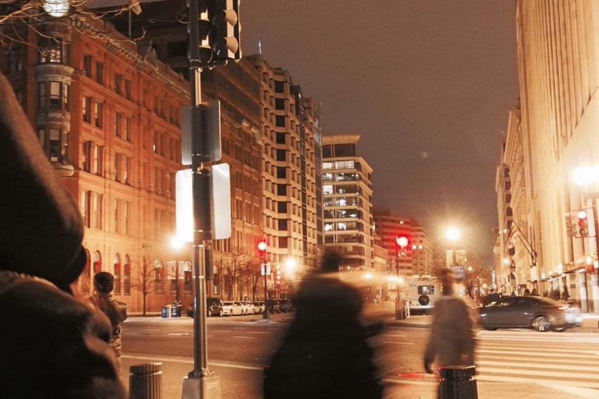 ポトマック川のほとり。静かで平和だった。
DCは社会保障が行き届いているた...