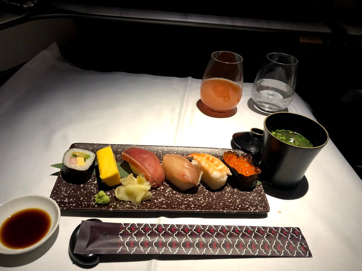 機内食も、いつでも好きな時に🍓