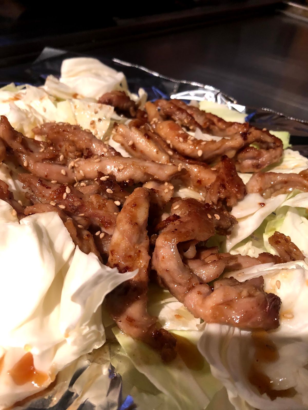いつもの　としのや　のお好み焼き
