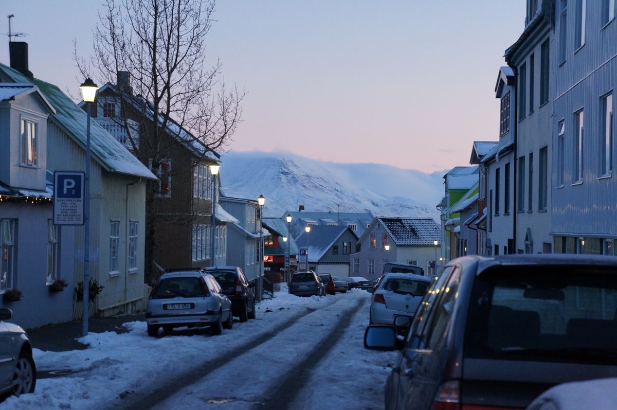１〜４）レイキャビクの街並み
