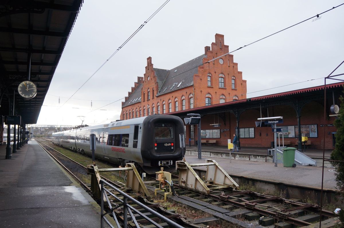 １〜４）クロンボー城最寄駅ヘルシンガー駅周辺