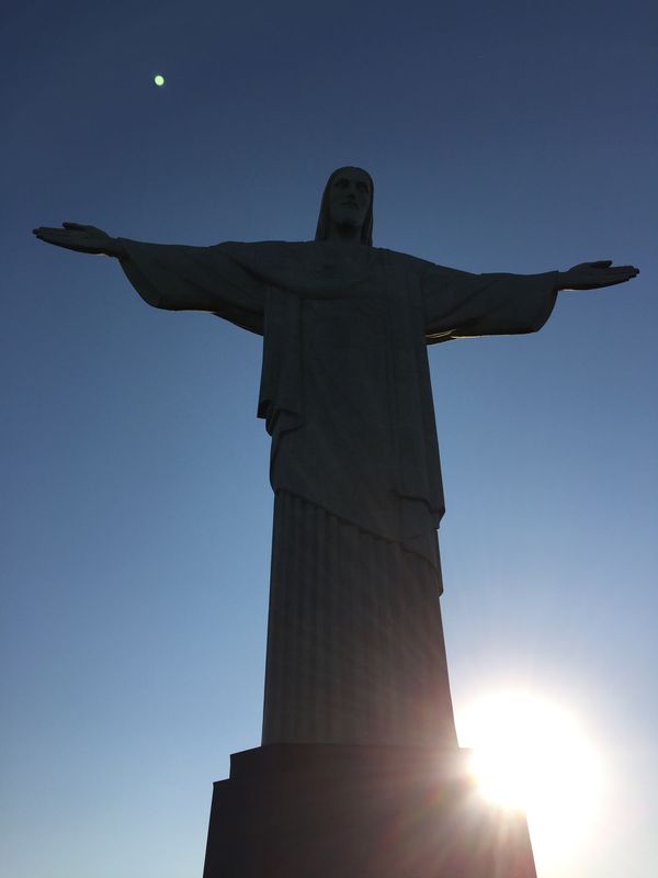 ブラジル・イグアス「「ブラジルの旅」」の写真：１〜４）世界遺産コルコバードの丘