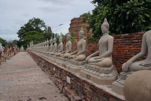 タイ・バンコク「「バンコク・アユタヤの旅」」の写真：１〜４）世界遺産古都アユタヤ