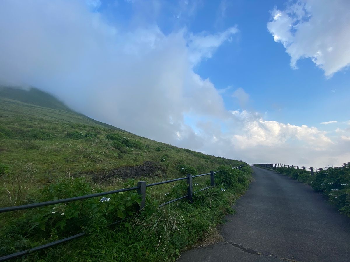 八丈富士
天気悪い〜