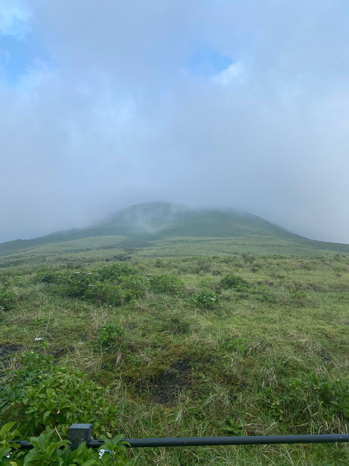 八丈富士
天気悪い〜