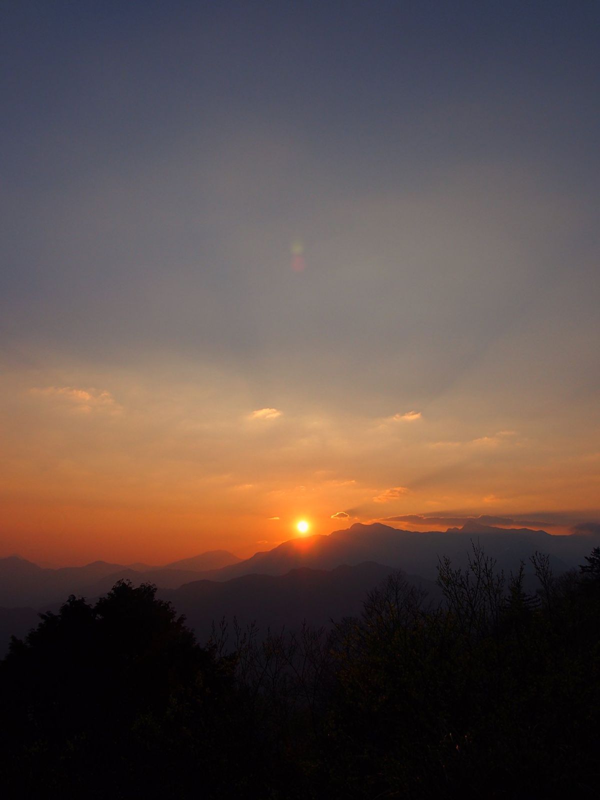 阿里山の御来光はとても有名で、台湾人にとっても一度は見ておきたい景色らしい...