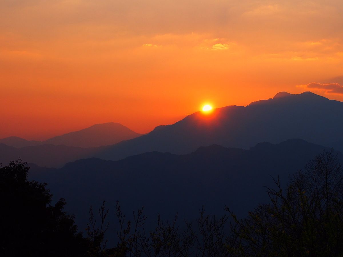 阿里山の御来光はとても有名で、台湾人にとっても一度は見ておきたい景色らしい...