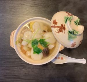 1）江山楼のチャンポン
2）姫松屋の具雑煮
3）水屋敷のかんざらし
4）匠...