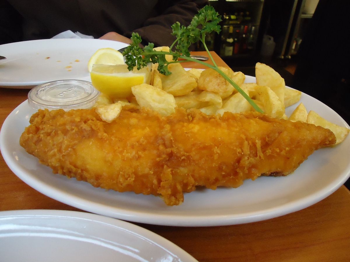 フィッシュ&チップスとスコーンが超絶美味しかった！