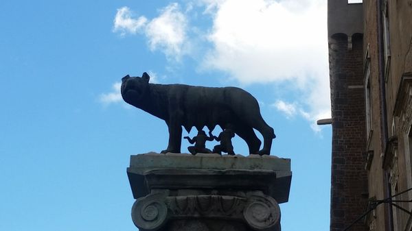 イタリア・ローマ「ローマ旅行(初1人海外)」の写真：無料で入れたコロッセオ
