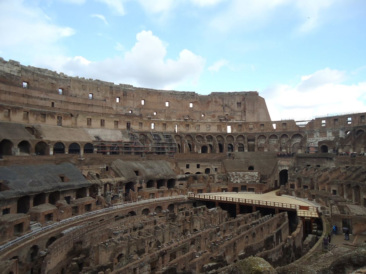 無料で入れたコロッセオ