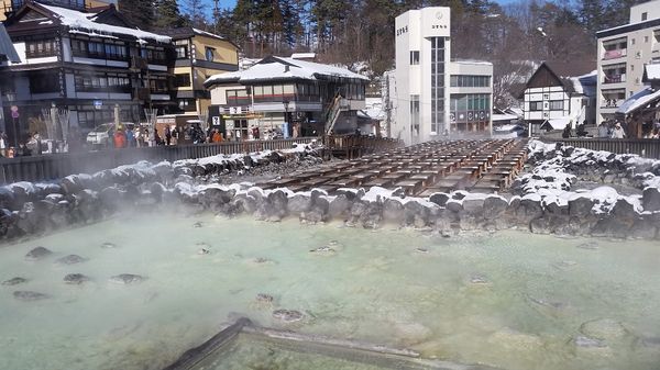 日本・草津「群馬」の写真：草津
