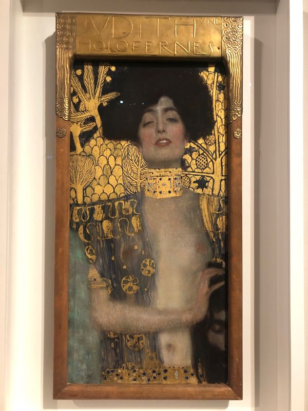 オーストリア・ウィーン「ヨーロッパ周遊　オーストリア🇦🇹」の写真：クリムトとシーレ の作品。