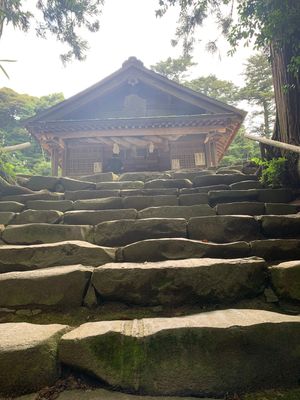 国宝　神魂神社へ
神聖な空気が漂っています。
水も空気も美味しい。