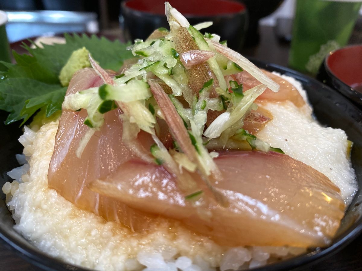 千枚田　能登丼