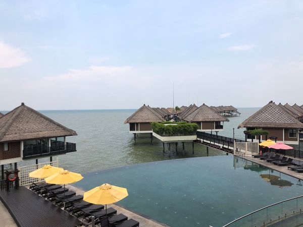 マレーシア・クアラルンプール「マレーシア　のんびりひとり旅」の写真：プールサイドでのんびり。