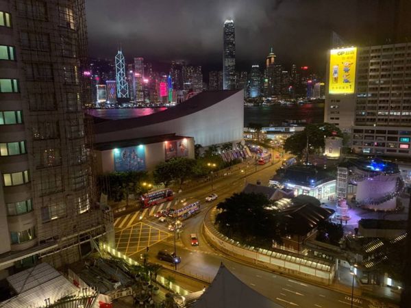 香港・香港島「香港よ永遠なれ」の写真
