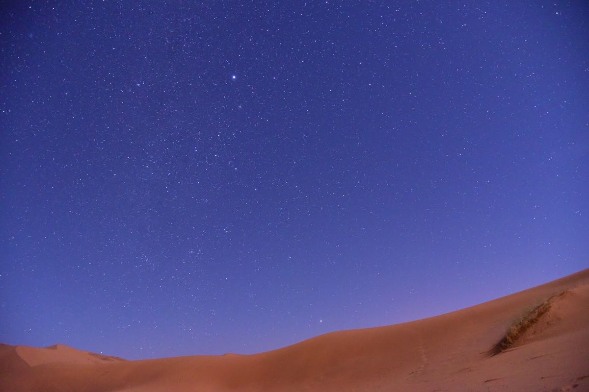 〜星空編〜
サハラ砂漠は周囲に光を発するものがないので、天体観測にはもって...