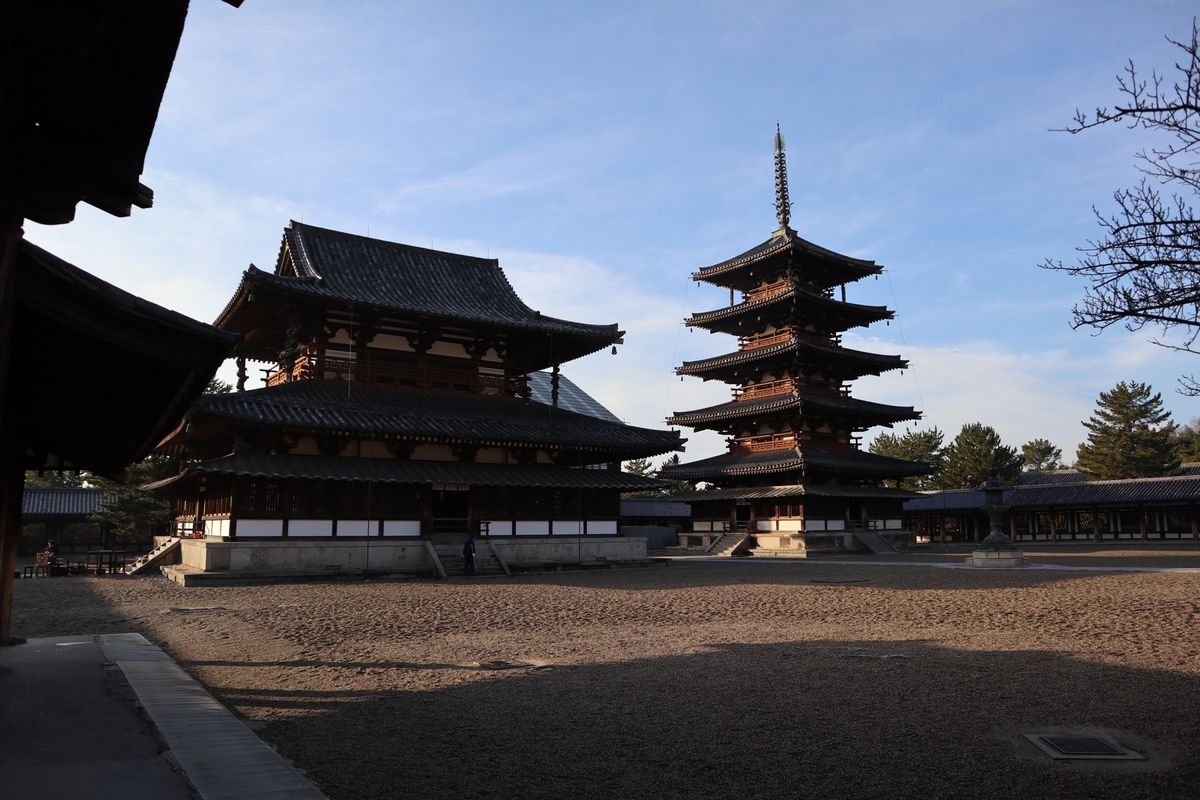 １〜４）世界遺産法隆寺