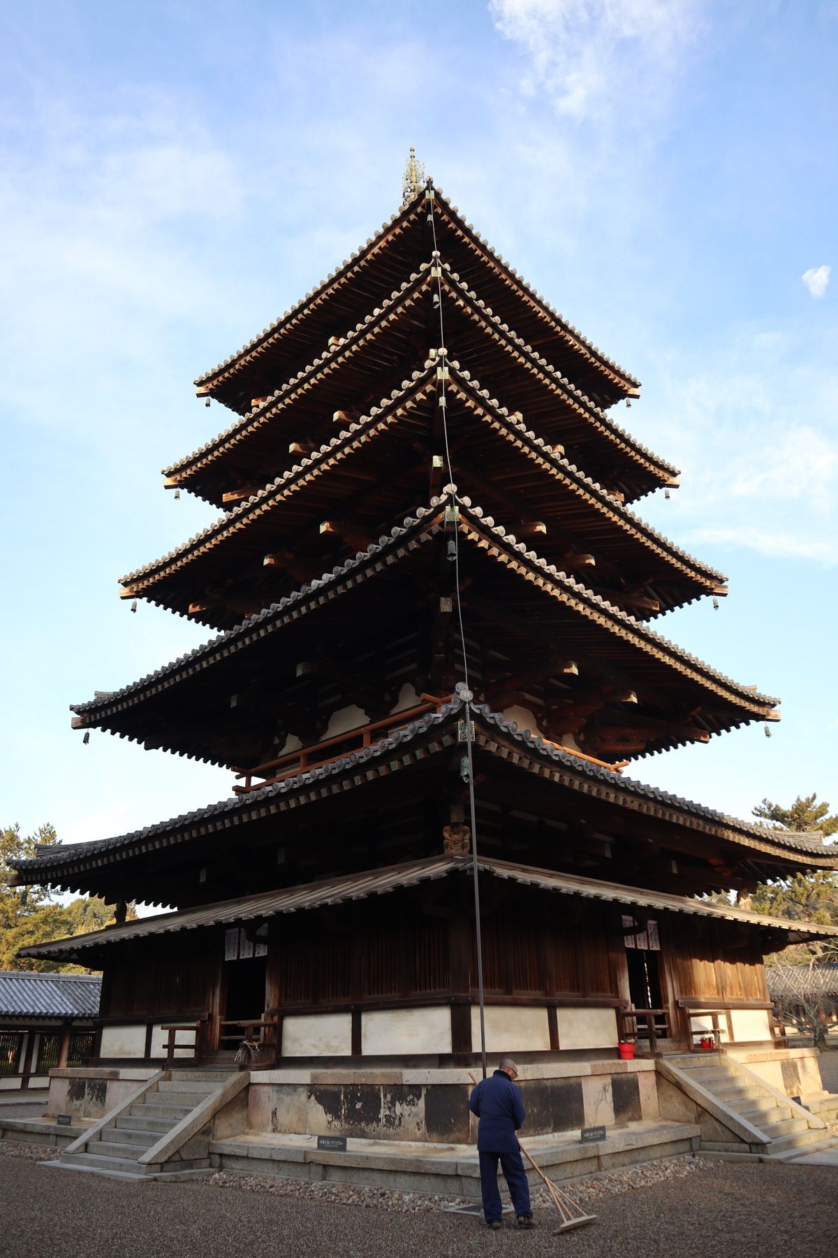 １〜４）世界遺産法隆寺