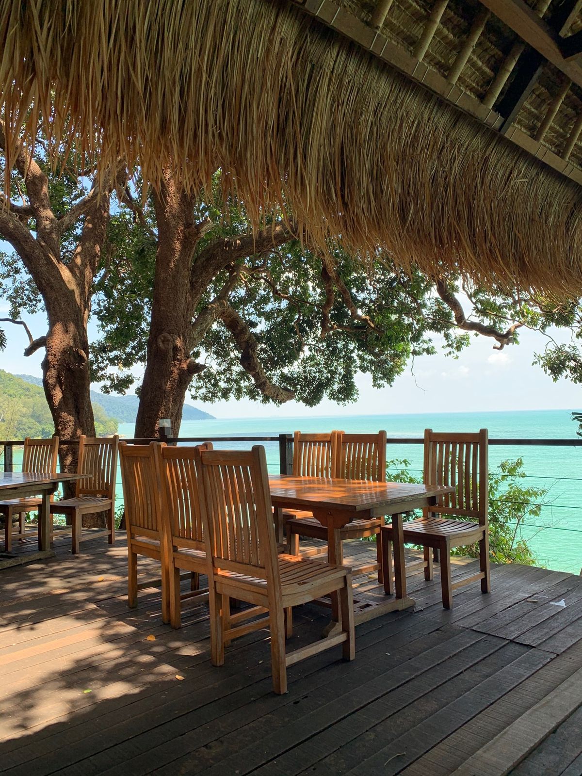 ランチを食べたレストランからの景色♡