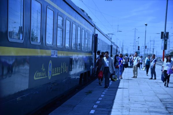 中国「河西回廊の旅」の写真：甘粛省の蘭州から敦煌までを中国では河西回...