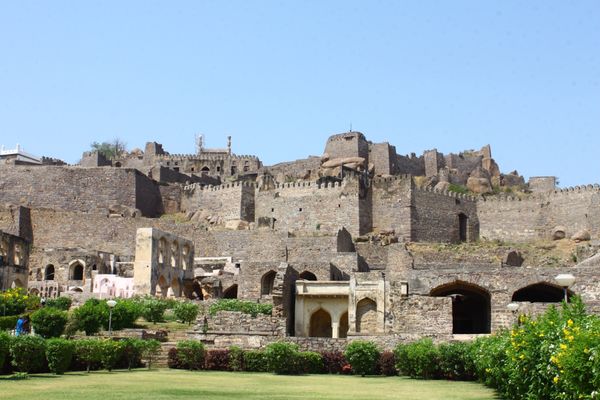 インド「ハイデラバード 2019年」の写真：ゴールコンダ遺跡