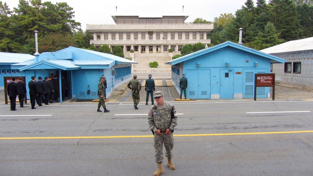 ほぼ北朝鮮に来た