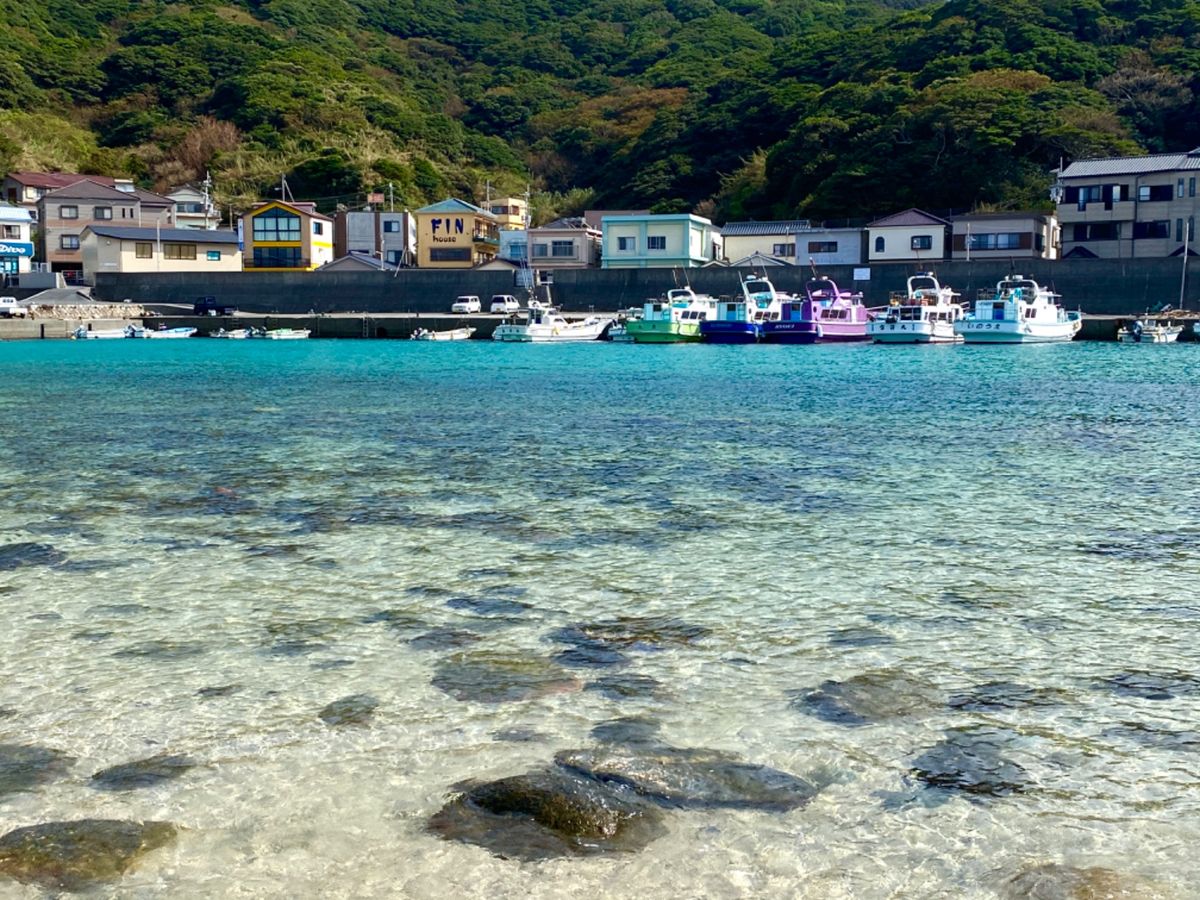 日本の海じゃないみたいな
透明度と鮮やかなブルーが印象的な柏島

水の透明...