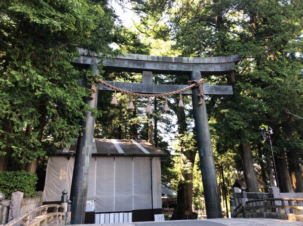 日本「百名山蓼科山と諏訪大社」の写真：旅の最後は諏訪大社にお詣りしてきました。
