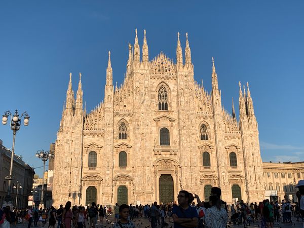 イタリア・ミラノ「イタリア　ミラノ・コモ湖」の写真：今回はコモに行ってしまったのでミラノ市内...