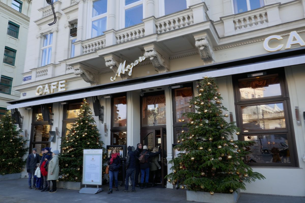 ウィーン　カフェ巡り
Cafe Mozartで朝食