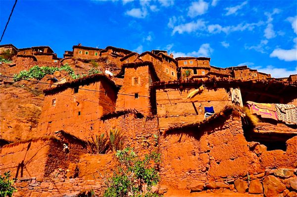 モロッコ・マラケシュ「モロッコ2016秋」の写真：マラケシュからアトラス山脈をこえてサハラ...