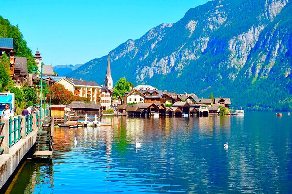 オーストリア・ザルツブルク「ザルツブルク2016夏」の写真：ハルシュタット