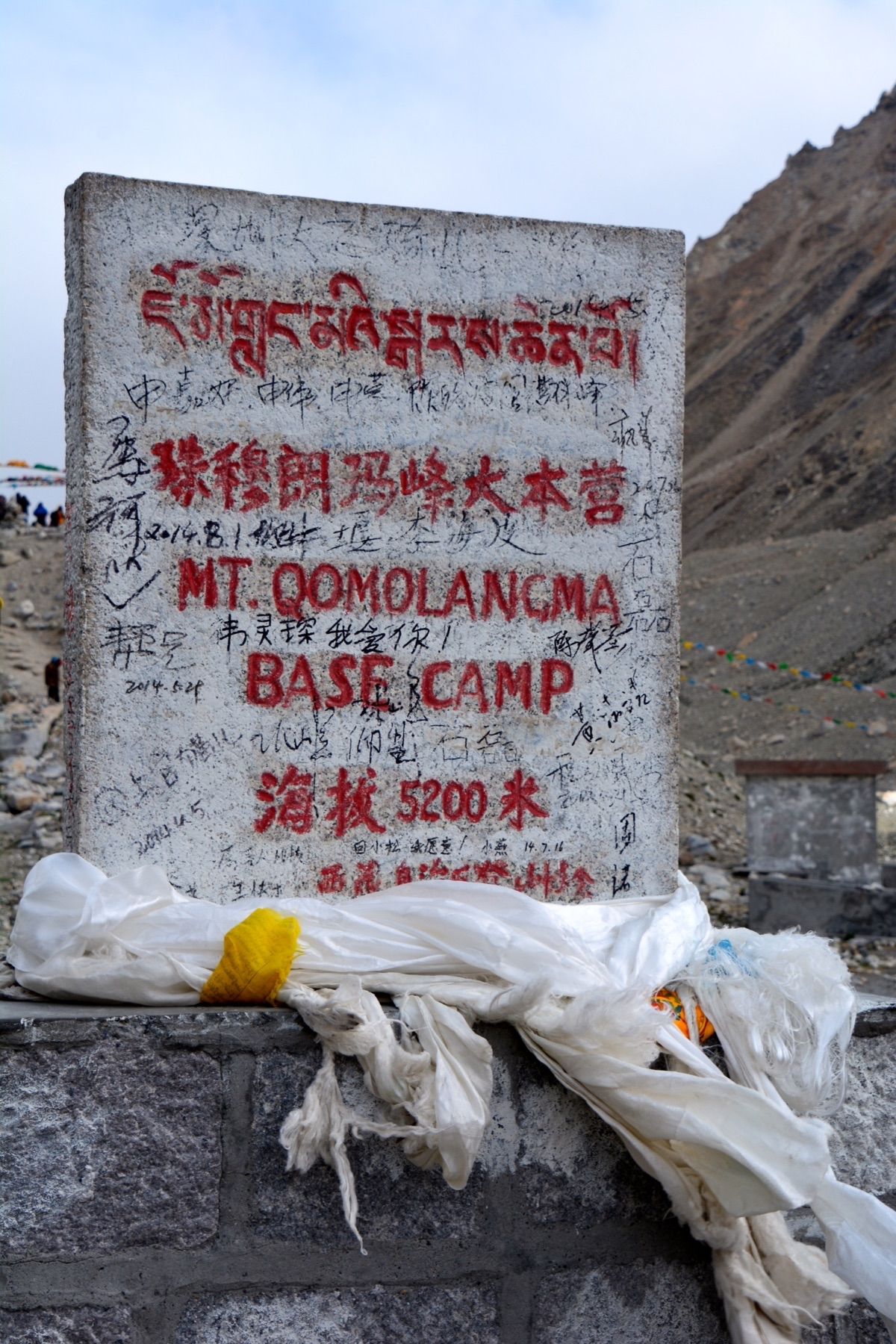 天気が良いシーズンではなかったので、ほとんど諦めていたエベレスト。
高山病...