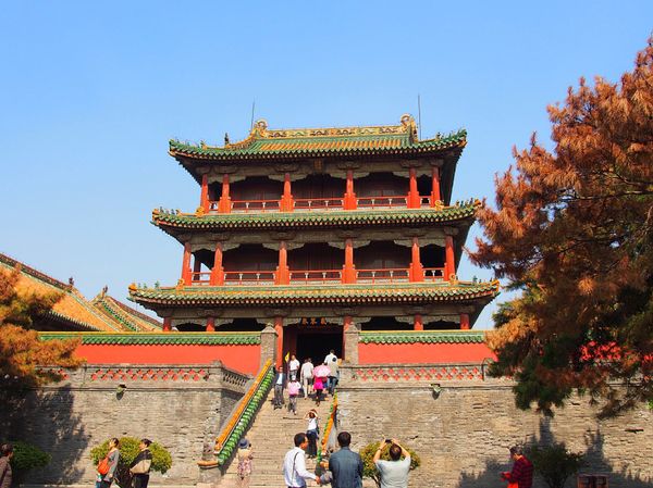 中国・盤錦「中国遼寧省 湿地に広がる真っ赤な絨毯 紅海灘と瀋陽の旅」の写真：瀋陽
瀋陽故宮は後金時代にヌルハチが建て...