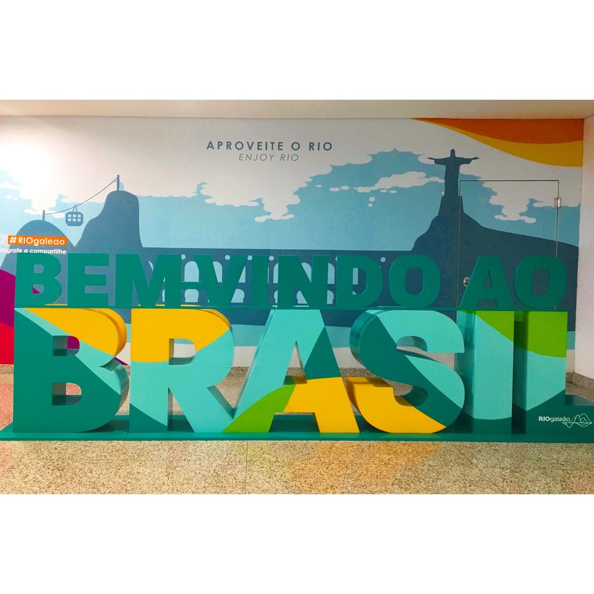 ようこそリオデジャネイロ国際空港😌🇧🇷