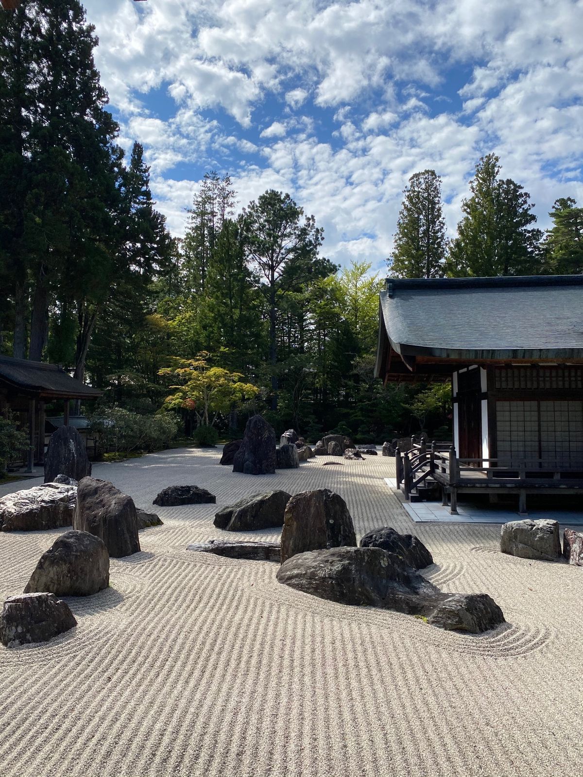 高野山　奥之院、金剛峯寺、宿坊泊