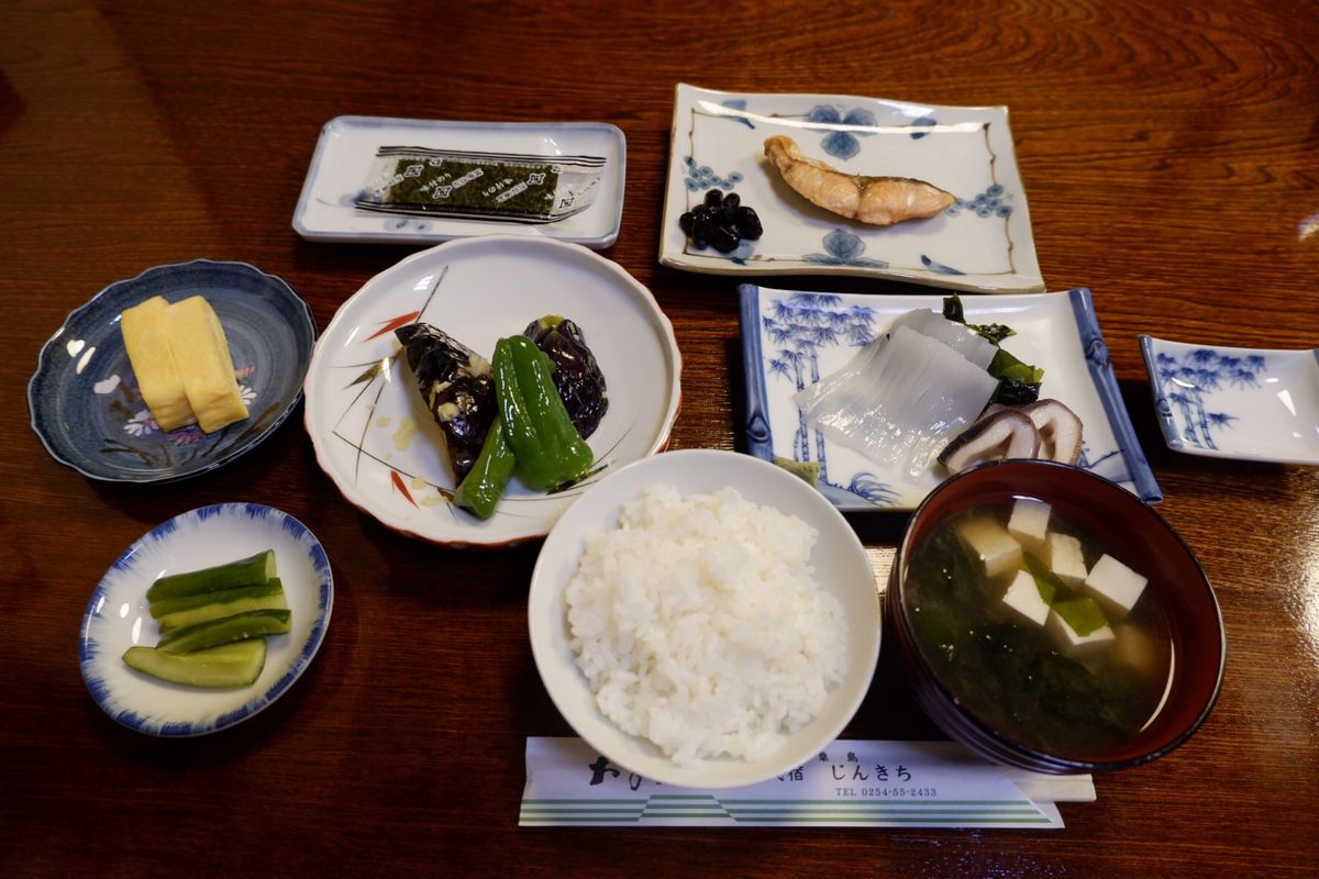 民宿のご飯も、これまた美味しい！！